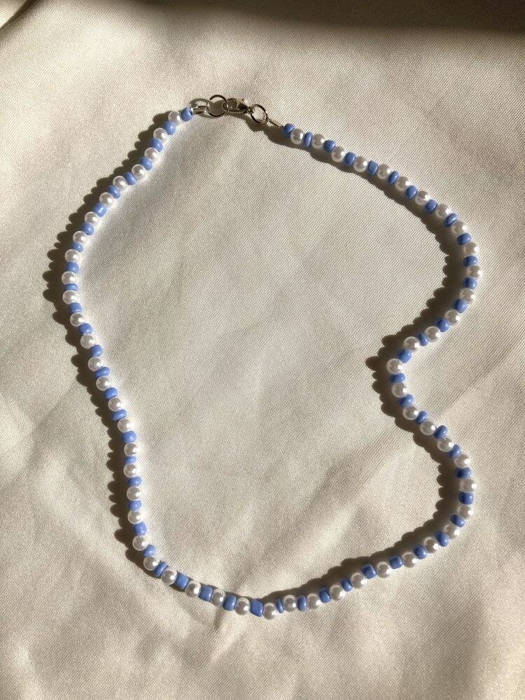 Colliers de perles colorées