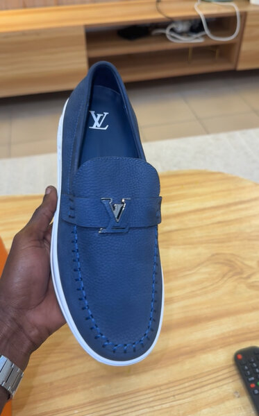 Chaussure Mocassin en Cuir Homme