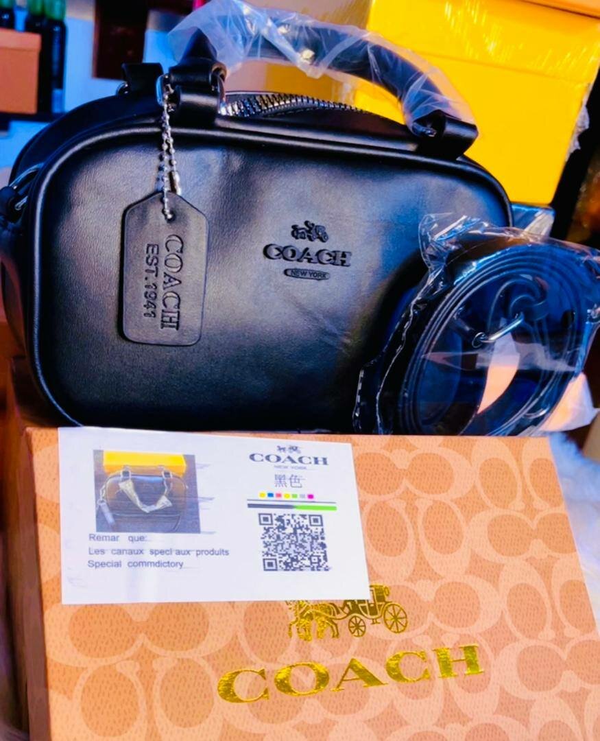 Sac en cuir COACH dans coffret