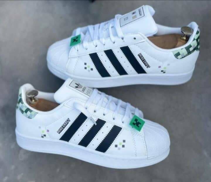 Baskets blanches style urbain