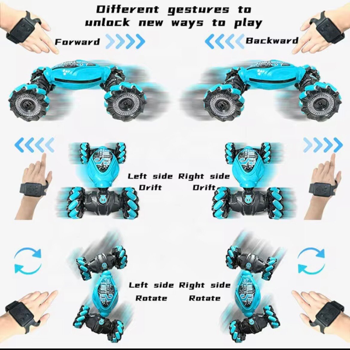 Voiture RC Cascadeur Télécommandée