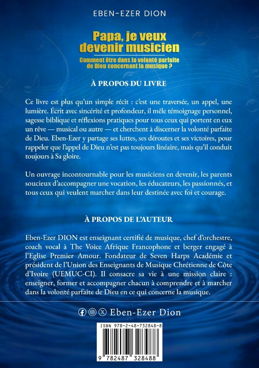 Livre "Papa, je veux devenir musicien"