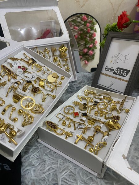 Lot de 36 bagues