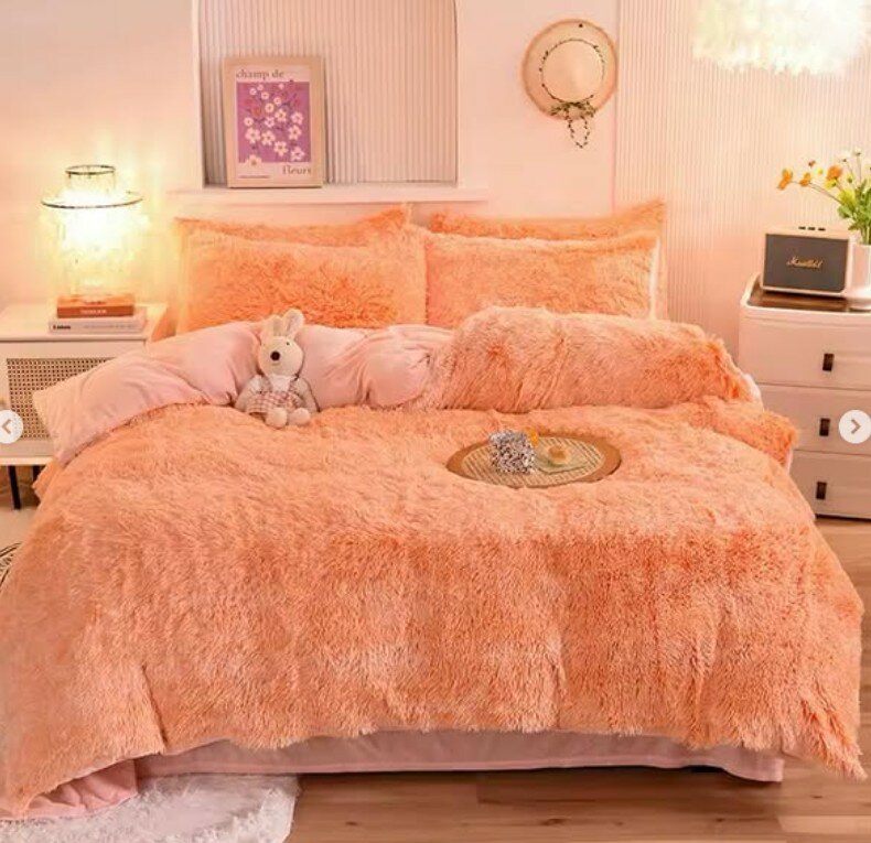 8pcs Fluffy Duvet set