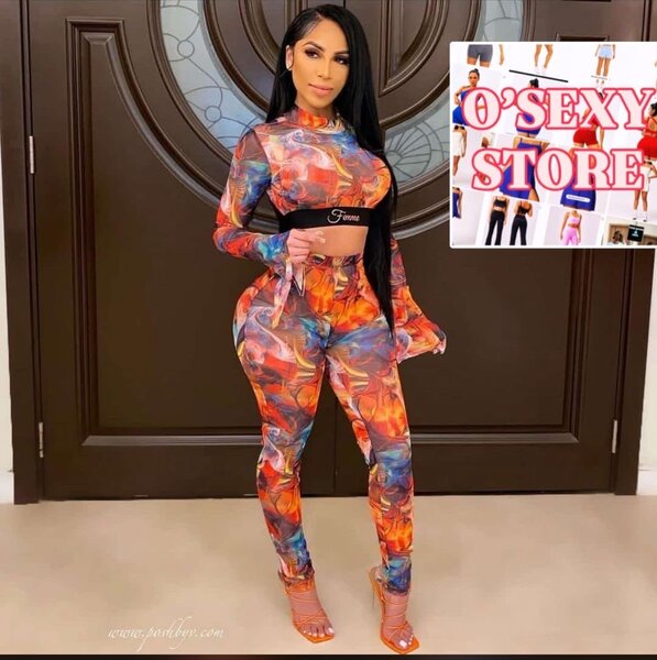 Colorful Two-Piece Set