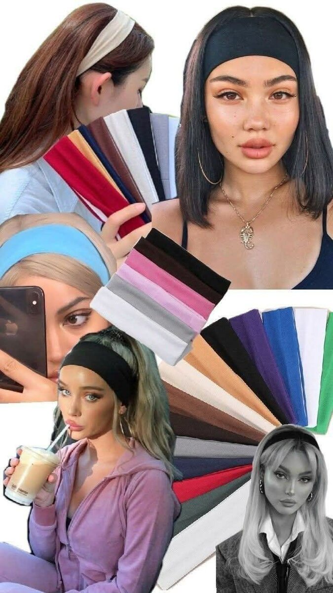 Élastiques colorés élégants