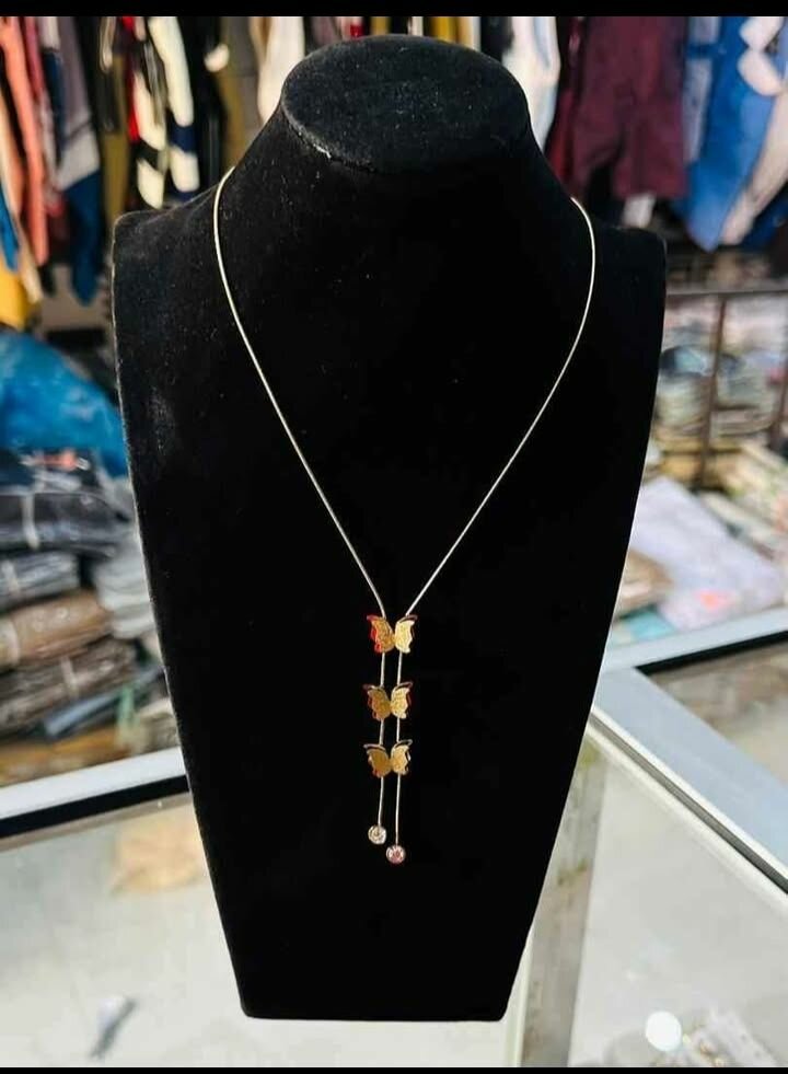 Butterfly necklaces