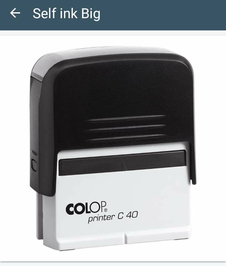 Big self ink Stamp