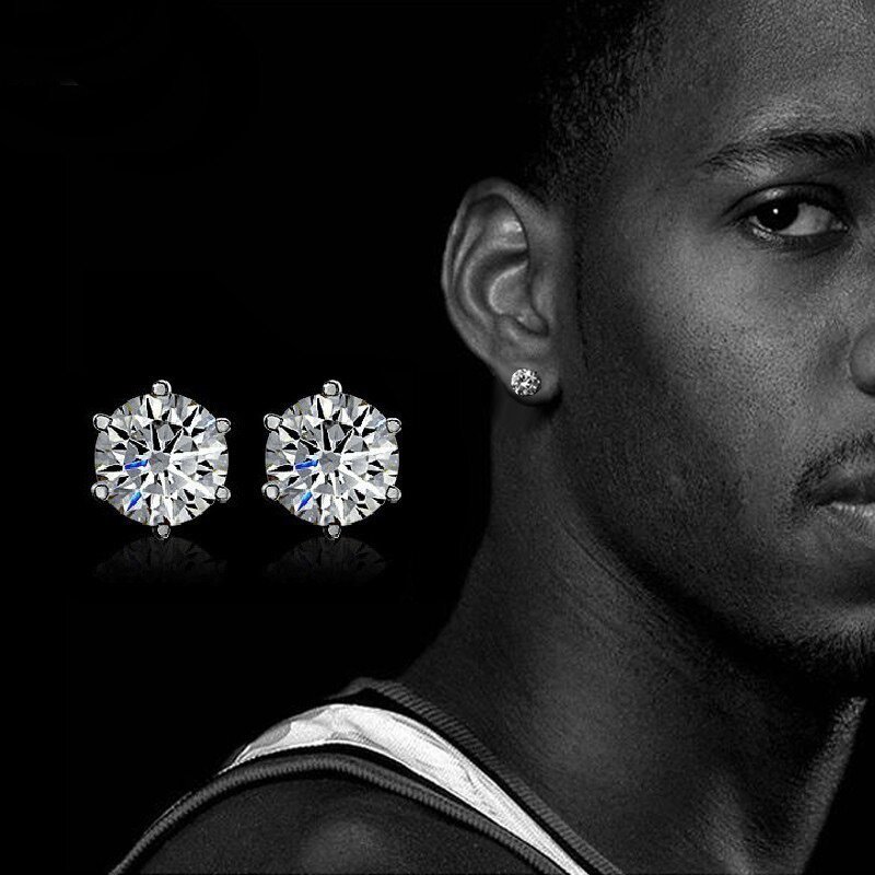 Boucle d´oreilles diamant tendance