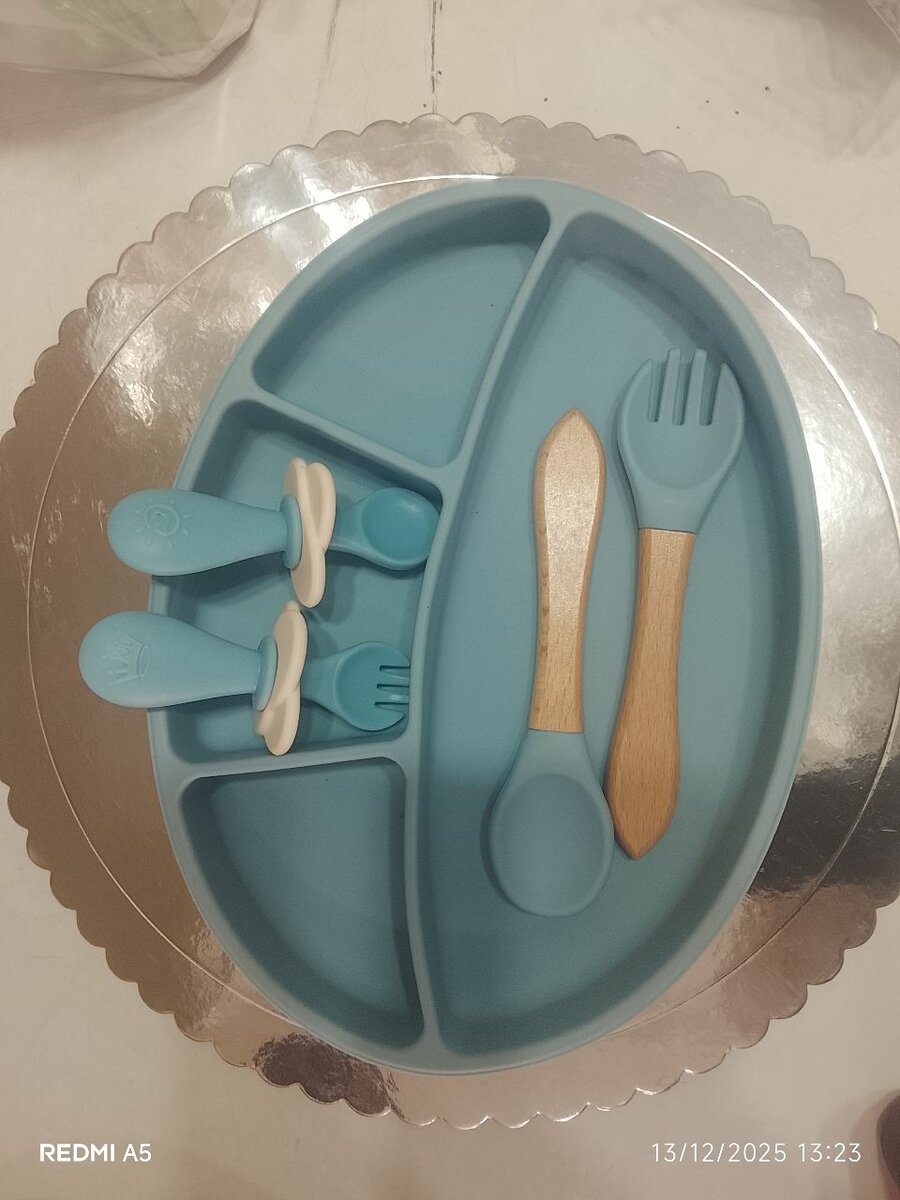 Ensemble Vaisselle Bébé Silicone