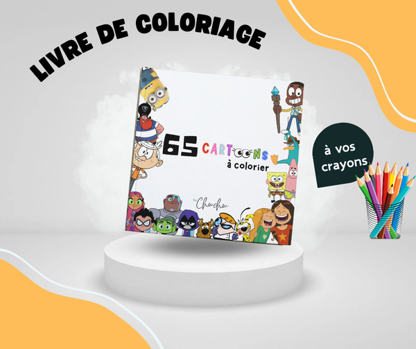 Livre de coloriage - Cartoons