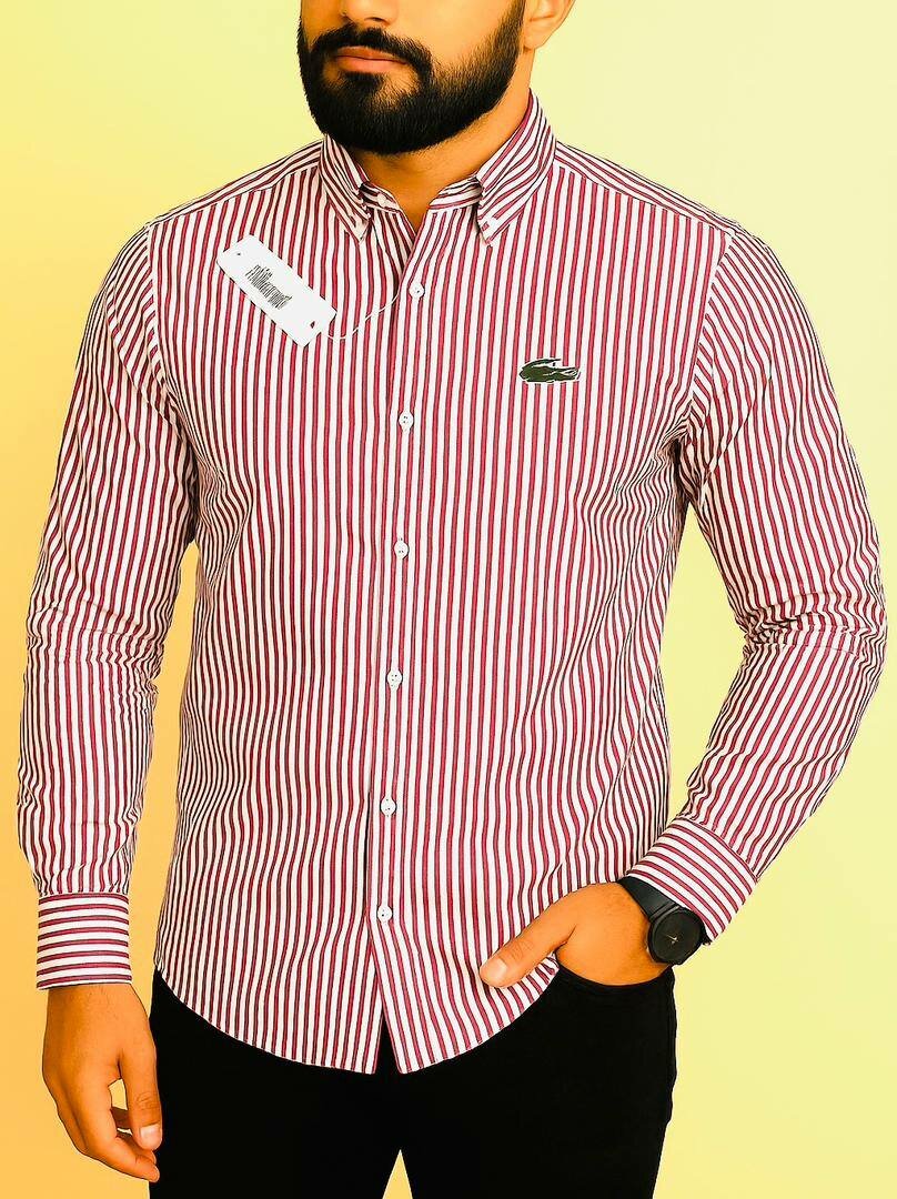 Chemise rayée homme élégante