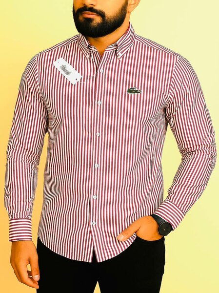 Chemise rayée homme élégante