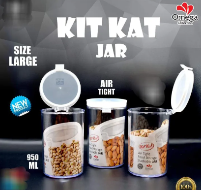 Airtight Jar 950ml Acrylic Jar