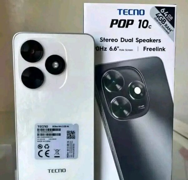 TECNO Pop 10C Smartphone 64GB