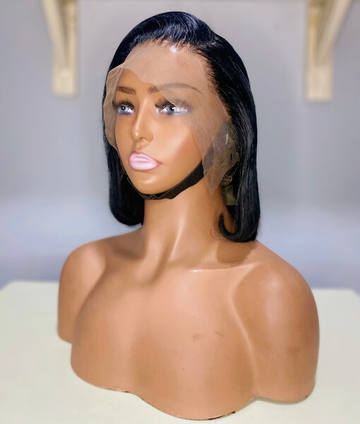 Perruque Coupe carrée frontale