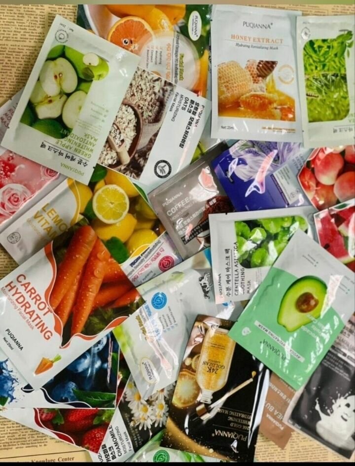 Most effective facialsheet/mask for healthy face @Gh¢5 each️