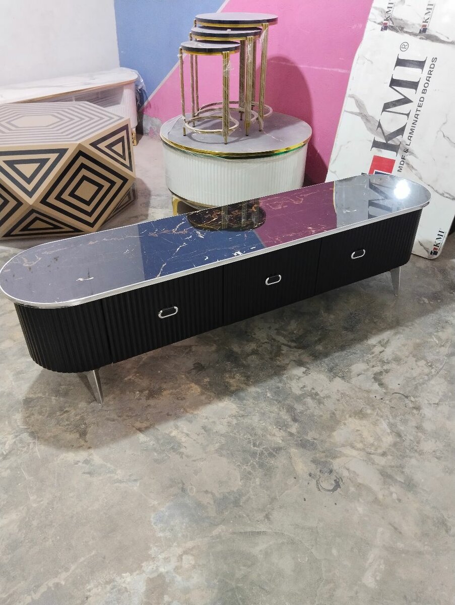 LED rack consol TV table