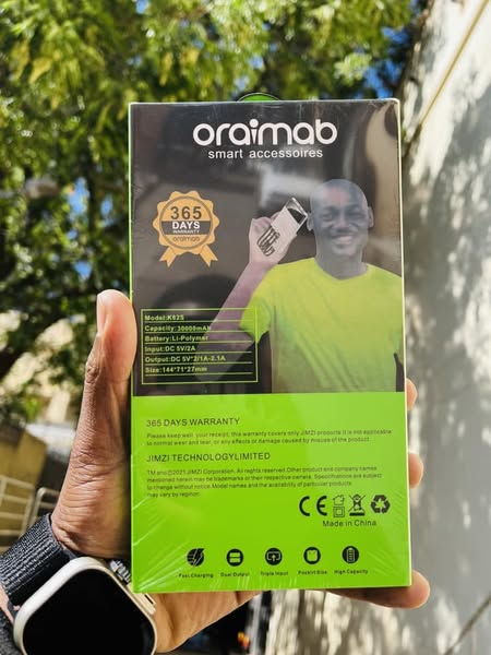 original oraimo power bank