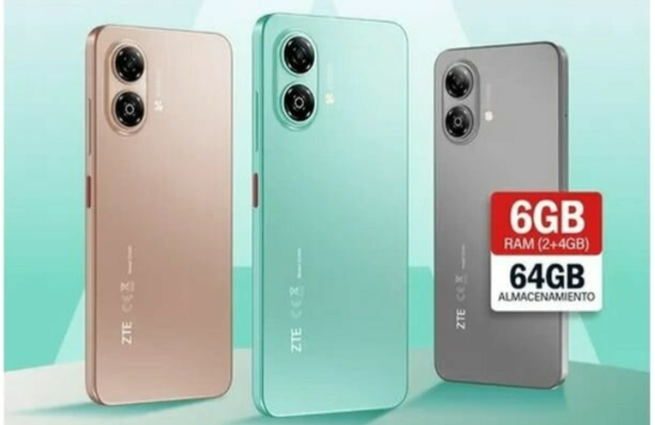 Smartphone ZTE 6GB RAM