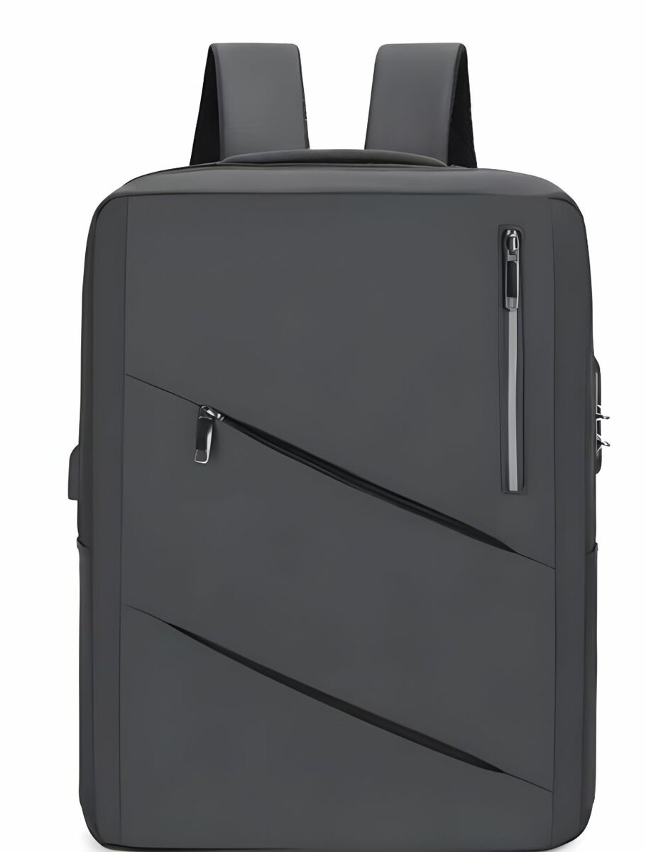 Double Zipped Laptop Backpack