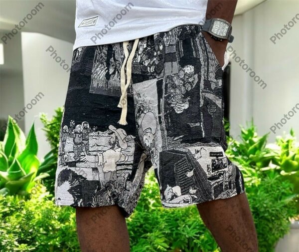 Shorts homme imprimés graphiques