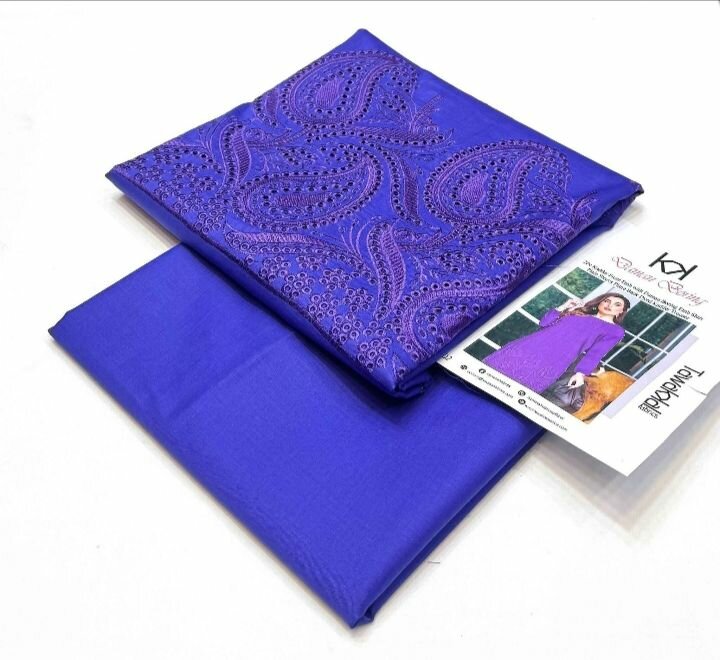 Leadies khadaar suit 2 piece