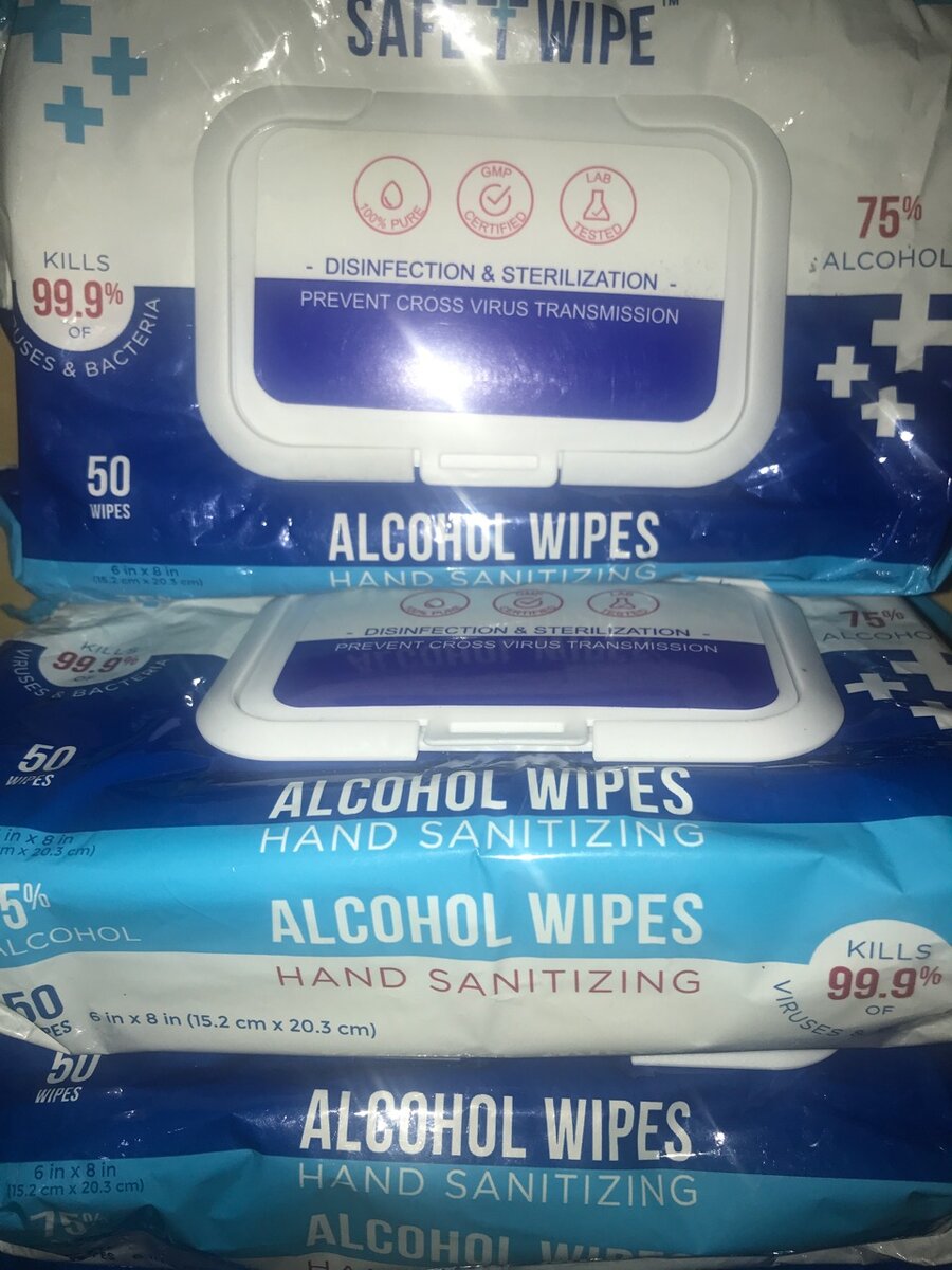 Antibacterial Hand Cleansing Wipes