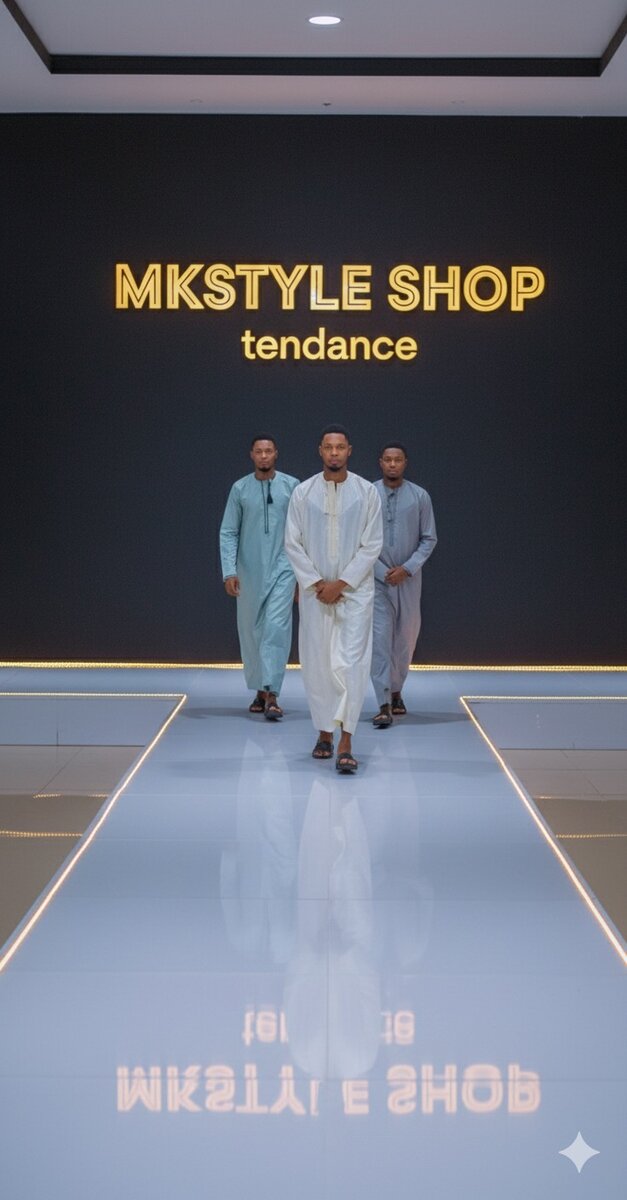 Boubou émirat mixte - MKStyle