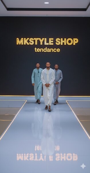 Boubou émirat mixte - MKStyle