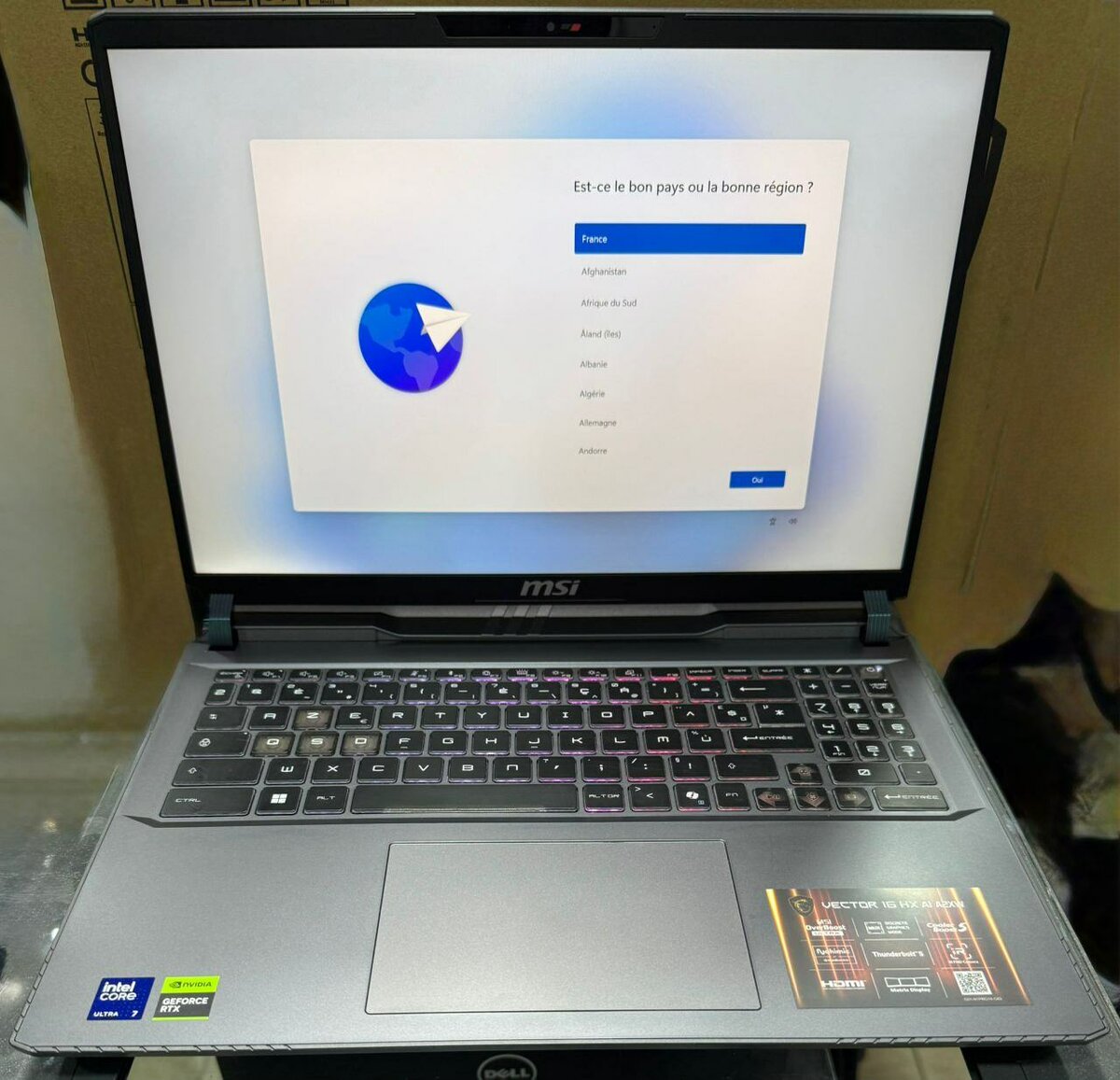 Ordinateur portable MSI performant