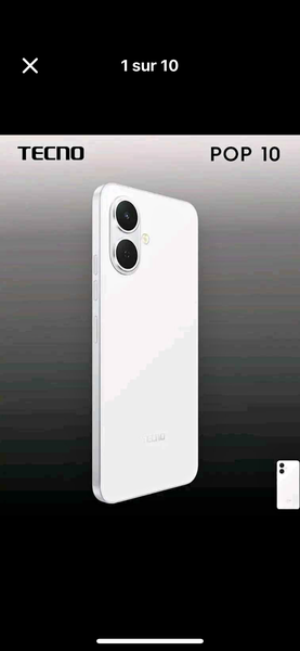 Smartphone Android Tecno Pop 10