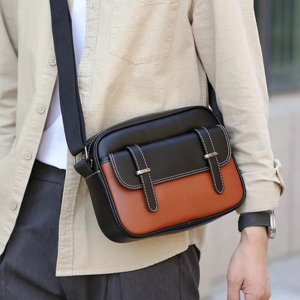 Sac bandoulière en cuir