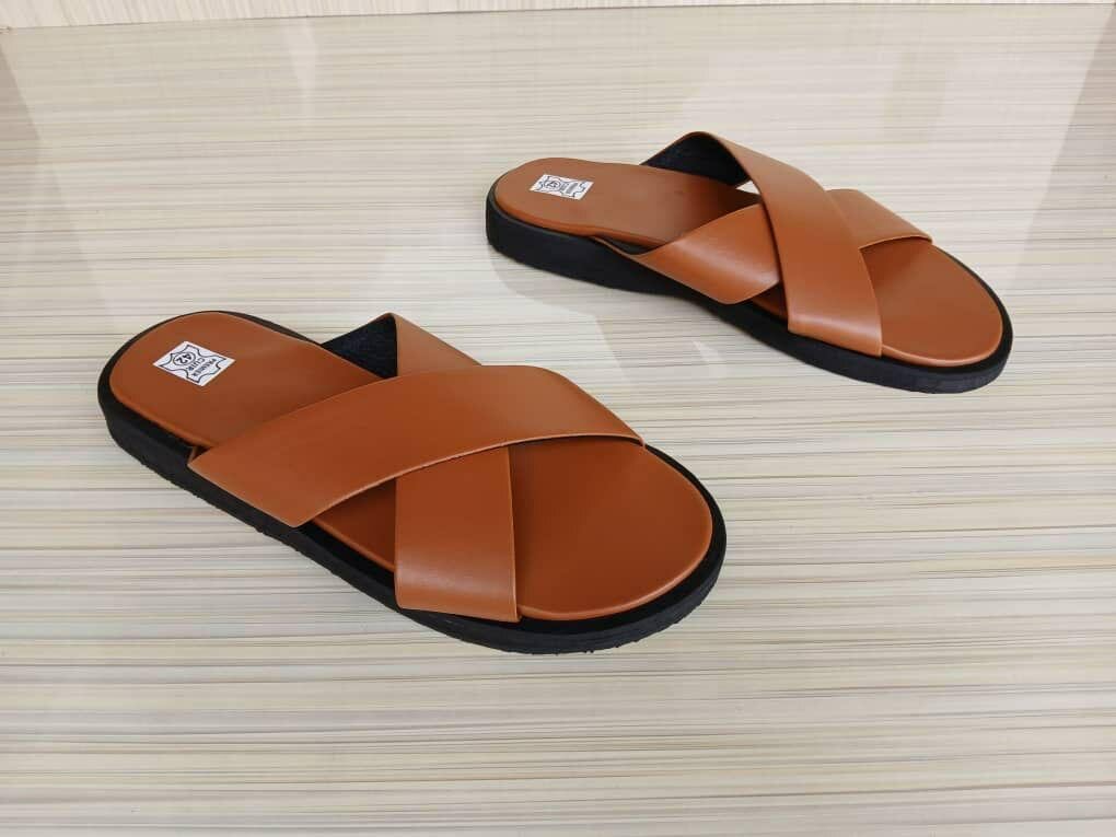 Sandales en cuir pour hommes