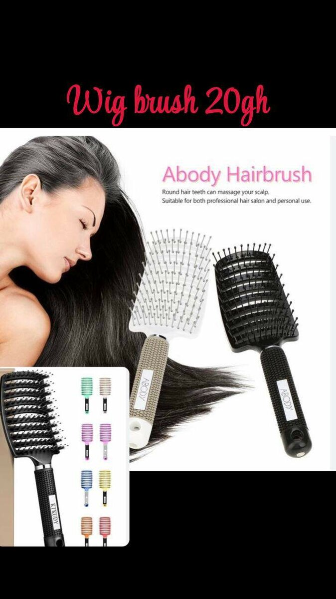 Wig brush