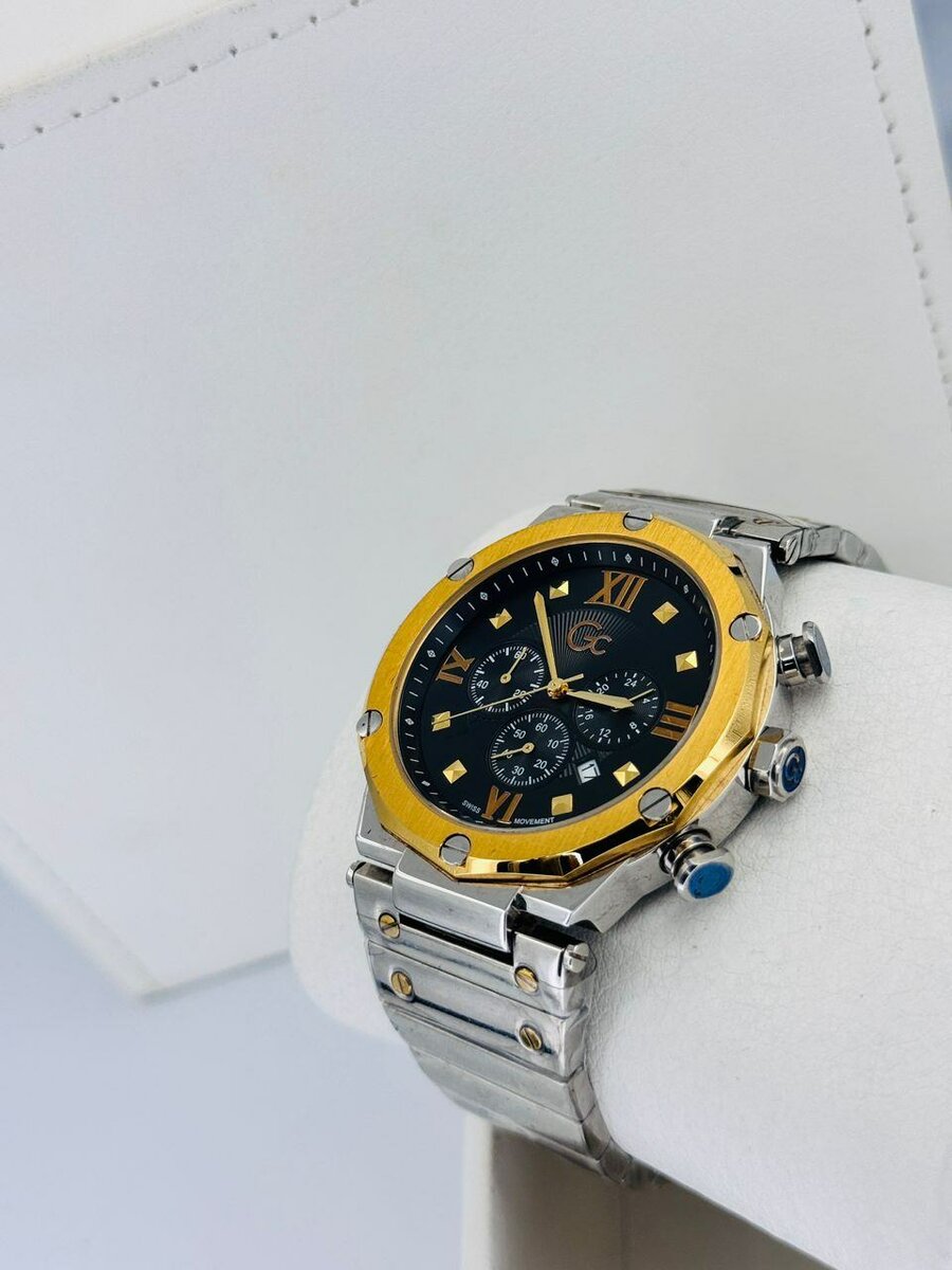 Montre Chronographe en Acier