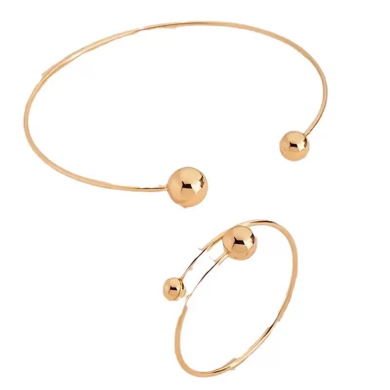 Collier et bracelet minimalistes