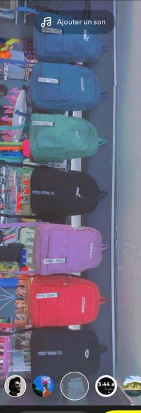 Sac à dos tendance coloré