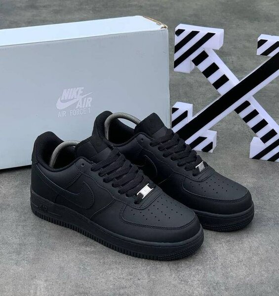 Nike Air Force 1 Baskets Noires