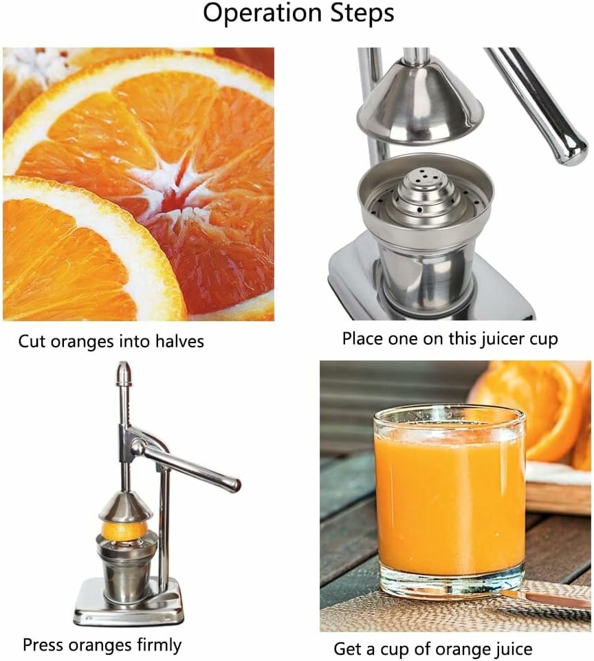 Presse-agrumes manuel robuste