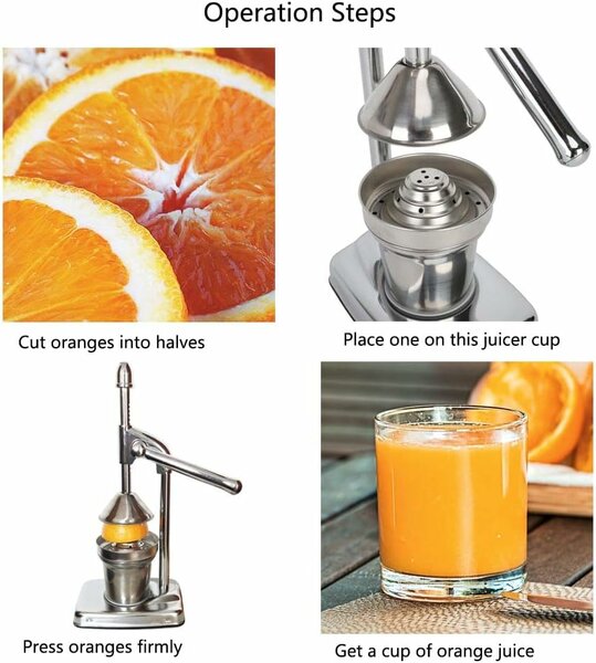 Presse-agrumes manuel robuste