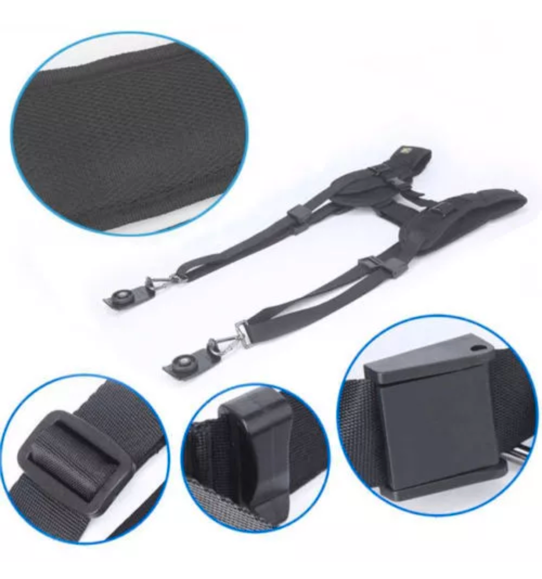 Quick Rapid Double Dual Shoulder Sling Belt Strap