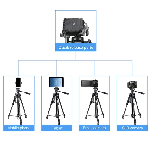 Trépied pour téléphone et caméra
