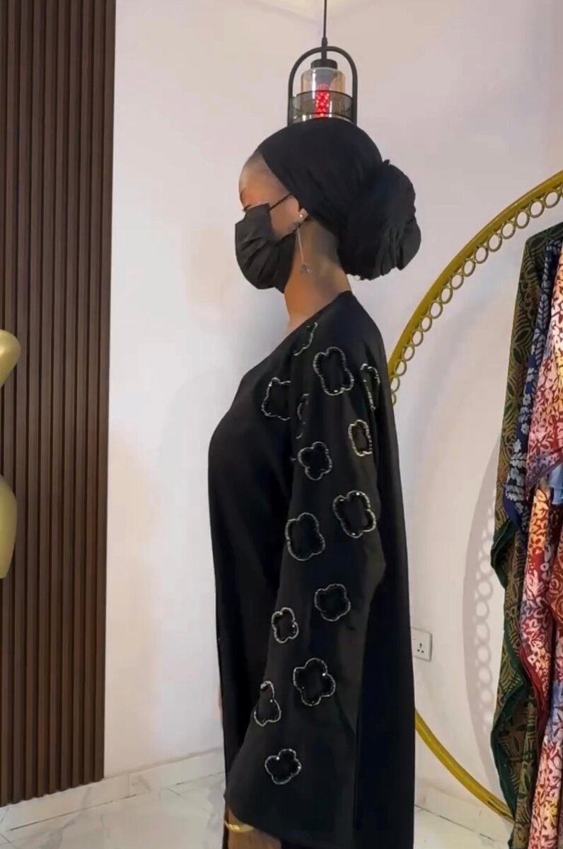 Elegant Black Abaya