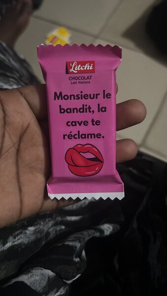 Chocolats Litchi amusants