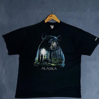 Vintage anvil t shirt size : L