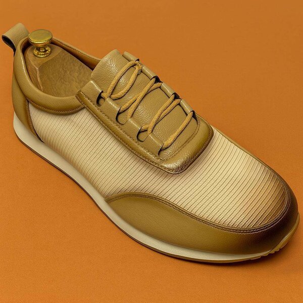 Sneakers en cuir élégantes