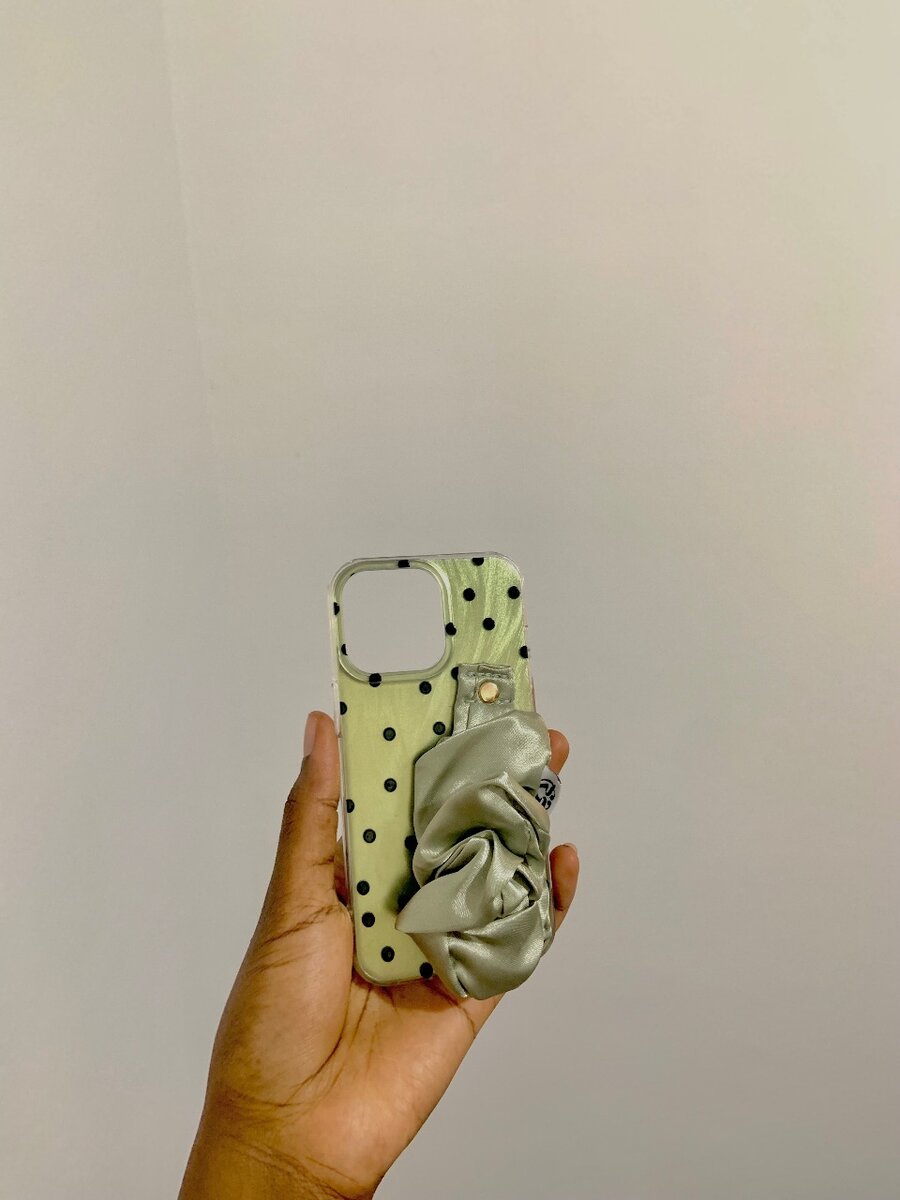 Coque iPhone élégante à motif noeud