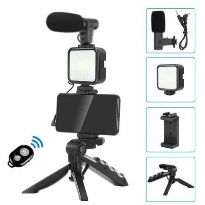 Vidéo Making-Trépied + Led + Micro + Support + Commande