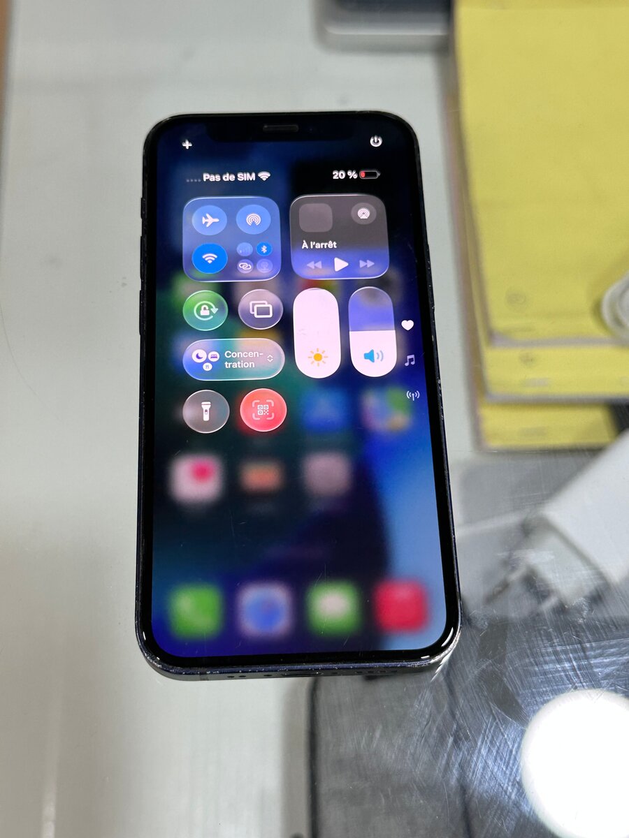 iPhone moderne et puissant